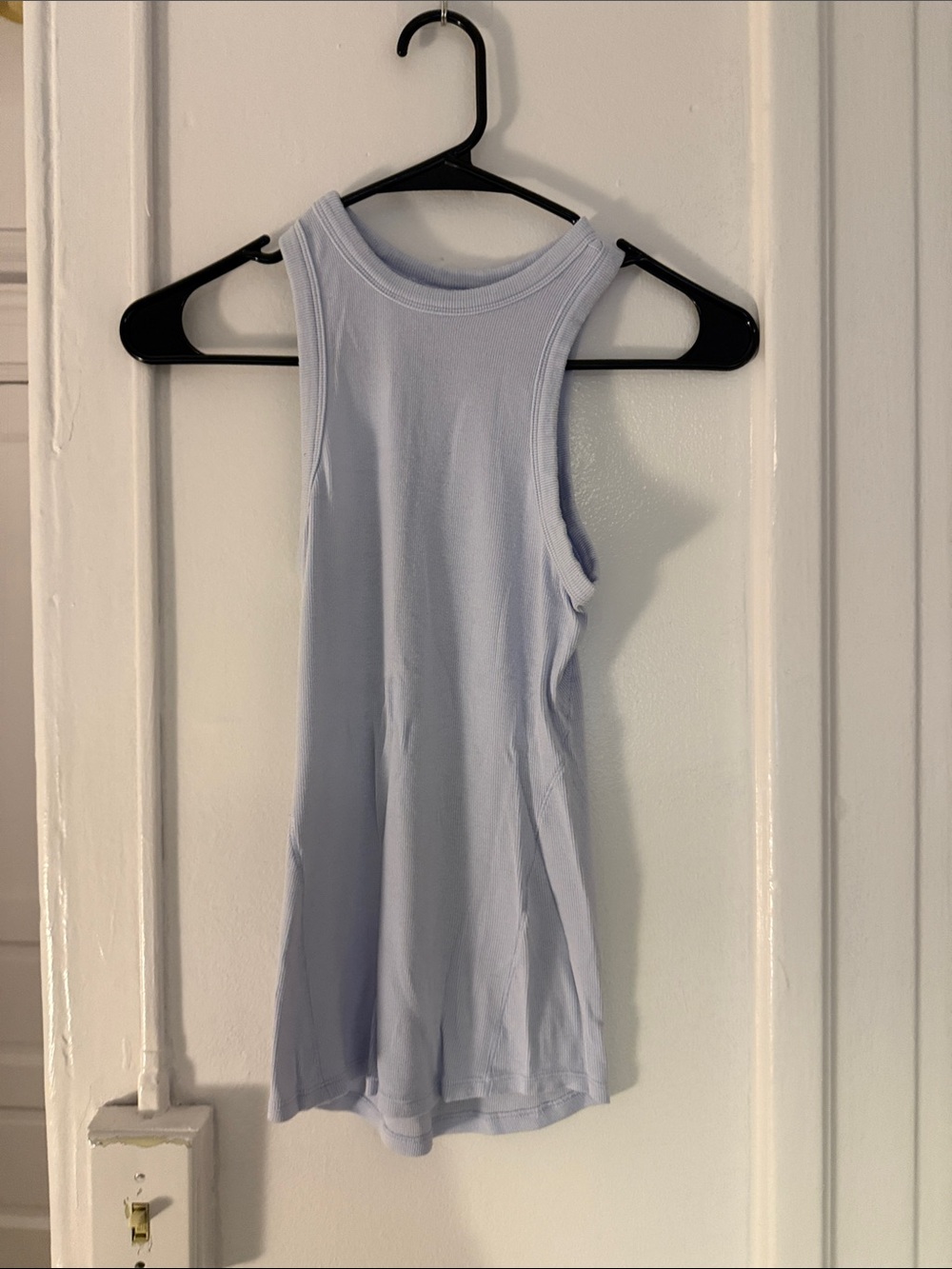 Lilac Ribbed Tank Top